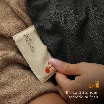 Pleafs Heizkissen Outdoor 45x45cm Carbon, 1 Stk